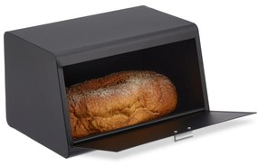 Kovový chlebník RD47114, čierny