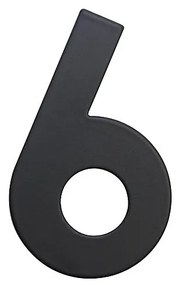 Nerezové číslo v plochom „2D“ prevedení RICHTER RN.75L (čierne), RICHTER Čierna matná