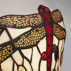 Searchlight 1283-17 - Tiffany nástenné svietidlo DRAGONFLY 1xE14/60W/230V