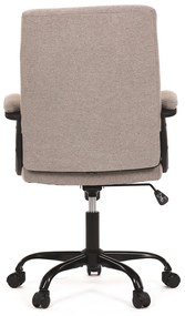 Autronic - Kancelářské křeslo, krémová látka, kovový kříž - KA-Y391 CRM2