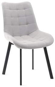 Stolička COLIN svetlosivá ALL 834009