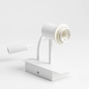 Brilagi - LED Nástenná lampa NUBILA 1xE27/25W/230V + LED/3W biela/krémová