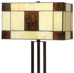 Vitrážová lampa stojaca 160*44*26