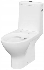 Cersanit Moduo CleanOn, kombi wc so splachovaním 3/5l + sedátko z duroplastu, biela, K116-030