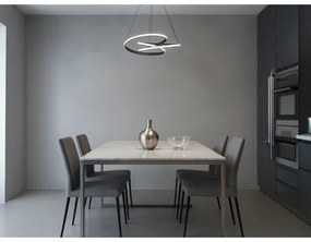 LED Stmievateľný luster na lanku LED/85W/230V 3000-6500K pr. 49 cm + diaľkové ovládanie