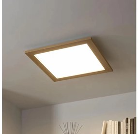 Brilagi - LED Stropné svietidlo SLIMFRAME WOOD LED/36W/230V 49,5x49,5 cm hnedá