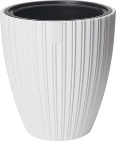 Kvetináč MIKA 400 mm, biely *7859*