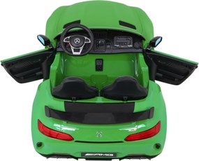 Ramiz Mercedes-Benz GT R pre deti Lakovaný zelený 4x4