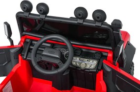 Elektrické autíčko Land Rover Defender 110 SVX červené