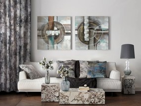 ZATEMŇOVACÍ ZÁVES NA KRÚŽKOCH ESTER 140X250 CM VZOROVANÁ