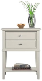 Svetlosivý nočný stolík Franklin – Støraa