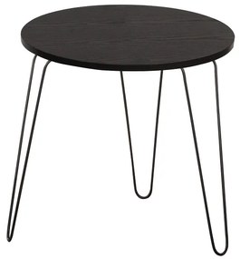 Príručný stolík Ronin - čierny dub / čierna