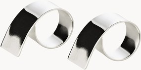 Postriebrené krúžky na obrúsky Volute, 2 ks