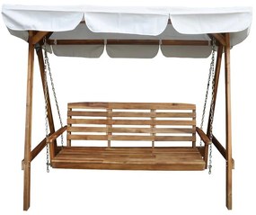 Záhradná hojdačka drevený