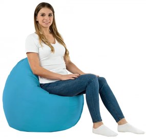 Vankúš na sedenie MONACO modrý nylon