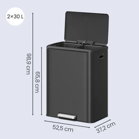 Odpadkový kôš na triedený odpad LTBB35556B02