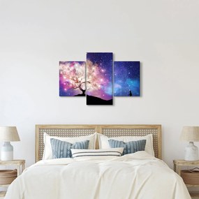 Obraz - Vesmírny strom (90x60 cm)
