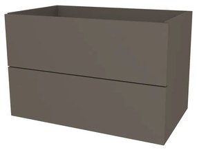 Mereo, Mereo Aira, kúpeľňová skrinka 101 cm, Multidecor, Lávovo sivá, MER-CN792SLAS1