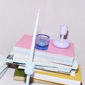 Svietnik Kivi, modrý aqua