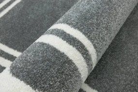 Koberec Lima M138A svetlosivý / krémový