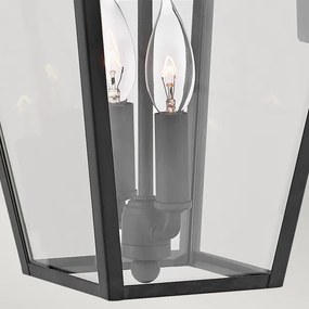 Quintiesse QN-ALFORD-PLACE2-M-MB - Vonkajšie nástenné svietidlo ALFORD M 2xE14/40W/230V IP44
