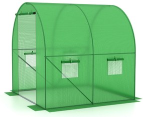 Fóliovník, záhradný skleník, 2x2m