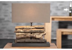Stolová lampa 17322 Masív drevo  - Komfort-nábytok