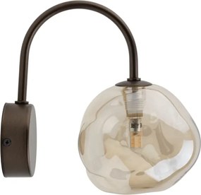 Brilagi - Nástenná lampa VULCANO 1xG9/8W/230V hnedá/dymová béžová
