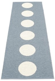 Svetlomodrý vnútorný a vonkajší behúň 70x225 cm Vera Storm – Pappelina