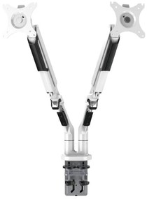 Liftor Arm DA04, držiak na 2 monitory biely
