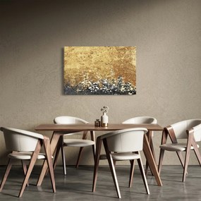 Obraz - Zlatá štruktúra N⁰3 (90x60 cm)