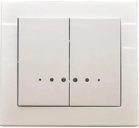 Dvojpólový lustrový vypínač s podsvietením