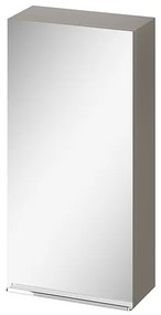 Cersanit - VIRGO závesná zrkadlová skrinka 40cm, šedá-chróm, S522-011