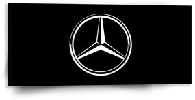 Sablio Obraz Logo 2 Čierna - 110x50 cm