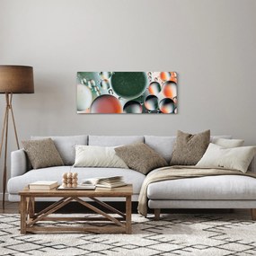 Obraz abstrakcie - bubliny (120x50 cm)