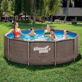 Bazén Planet Pool Frame 3,66 x 0,99 m Ratan