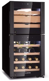 El Dorado 89, chladnička na víno a syr, 89 l, 2 zóny, dotykový displej, LED