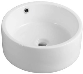Aqualine Aqualine, Umývadlo na dosku 42x17 cm, biela, 49414