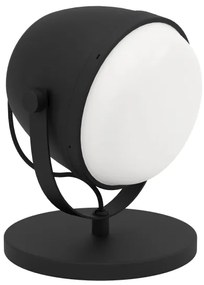 Eglo 390047 - Stolná lampa UPANEMA 1xE27/28W/230V čierna
