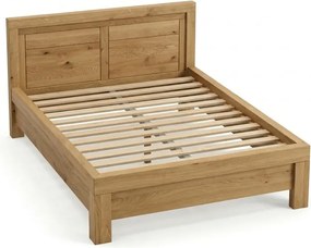 Moderná dubová manželská posteľ BA, 140/160/180/200 x 200 cm 140 cm