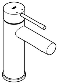 GROHE 34294001 - Umývadlová batéria ESSENCE DN 15 lesklý chróm