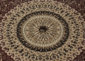 Koberce Breno Kusový koberec KASHMIR 2605 Red, červená, viacfarebná,200 x 290 cm