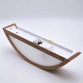 Brilagi - LED Nástenné svietidlo CARVALHO 1xE27/60W/230V dub čerešňa