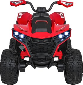 Ramiz Rýchle koleso Quad Vehicle Červená
