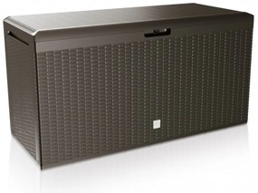 PROSPERPLAST Záhradný box BOXE RATO PLUS umbra 114cm - 290L