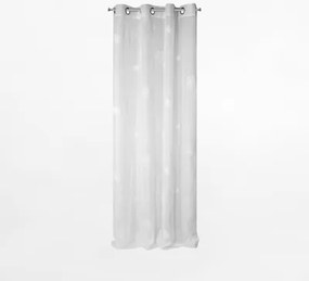 Záclona s priechodkami biela SABINE 140x250 cm