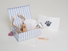Jabadabado detský drevený veterinárny kufrík so stetoskopom a magnetickým uzáverom