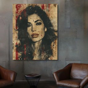 Obraz Amy Winehouse - Hlboký pohľad duše | 100% originál domaľovaný akrylom