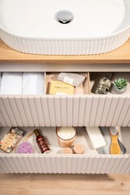 Comad Kúpeľňová skrinka pod umývadlo Nova Cashmere 60 kašmír