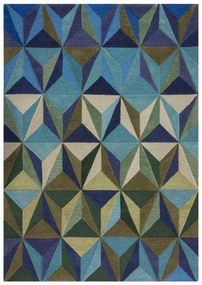 Flair Rugs koberce Kusový koberec Illusion Reverie Blue - 120x170 cm